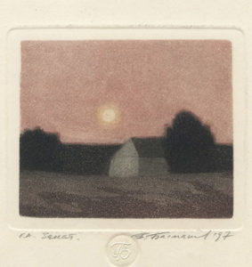Vladimir Basmanov : «The sunset»