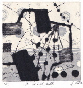 Jyoji Tsunemi : «A wind mill»