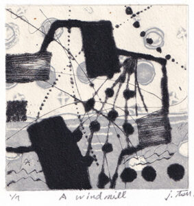 Jyoji Tsunemi : «A wind mill»